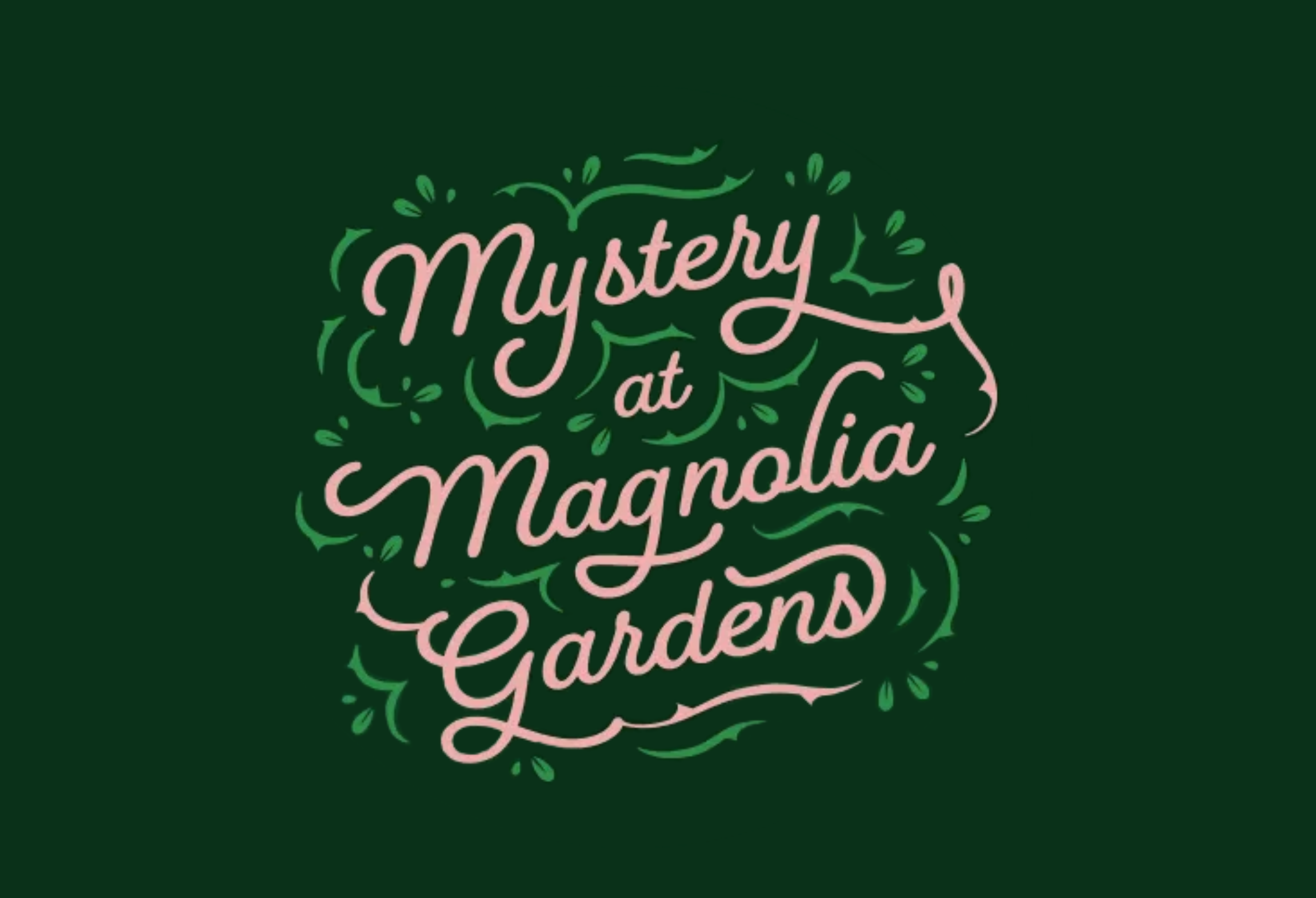 Hunt-a-Killer Mystery at Magnolia Gardens Logo